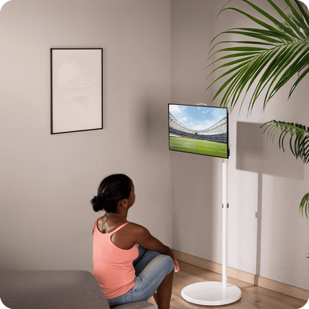 Mobile TV monitor stand SPE-T01W 10 kg