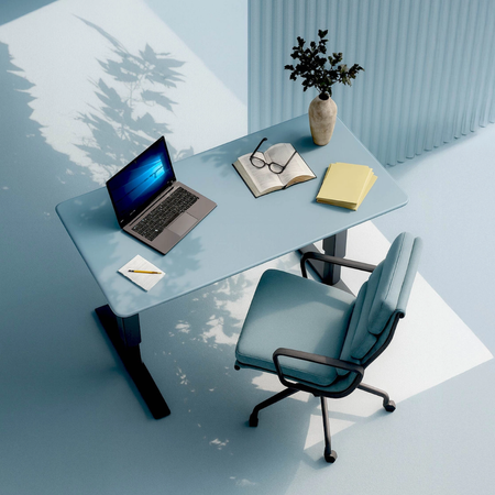 Spacetronik SPE-219W electric desk stand