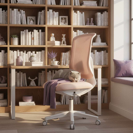 Fotel Ergonomiczny Spacetronik Retto 10 Różowy