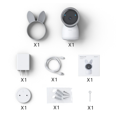 Niania elektroniczna Wi-Fi 2K Arenti AInanny