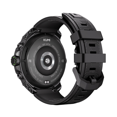 Smartwatch Kumi U5 Pro 170 trybów SPORT Czarny
