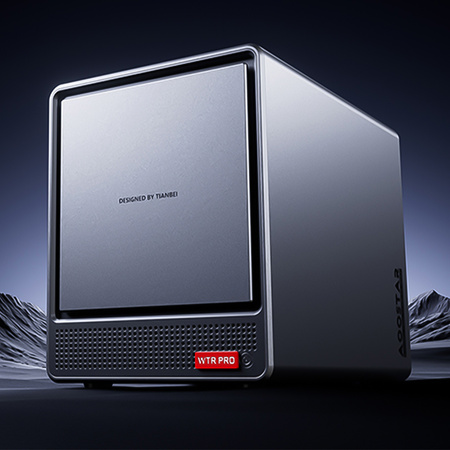 Mini PC NAS Intel N150 Aoostar WTR Pro 0+0