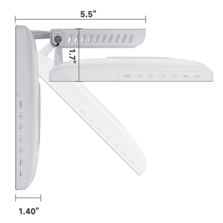 Telewizor podszafkowy Full HD Google TV Sylvox 15.6"