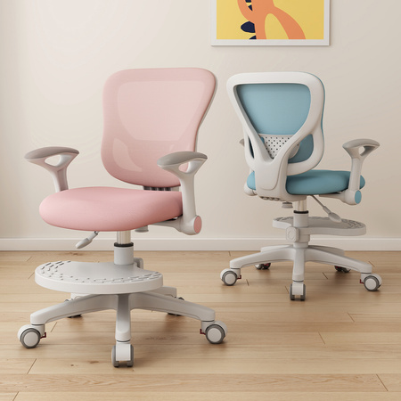 Fotel ergonomiczny dziecięcy Spacetronik SPC-XD17C Szare