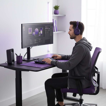 Elektryczne biurko Moris SPE-O112BB 160×80 cm