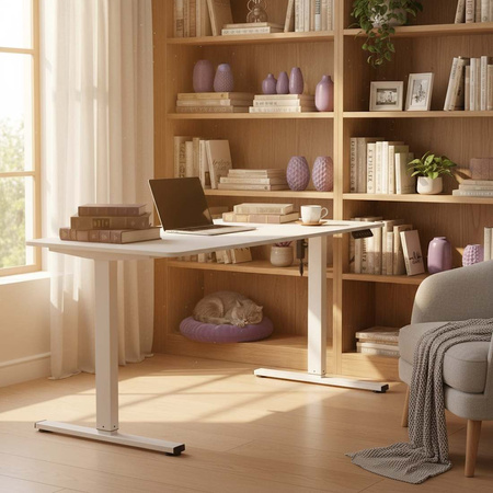 Elektryczne biurko Moris SPE-O112WW 160×80 cm