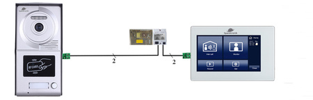Inteligentný 7" monitor Spacetronik DiO SPD-M775TS