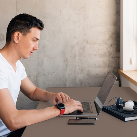 Universal-Schreibtischplatte 138x68x18 cm Cappucino