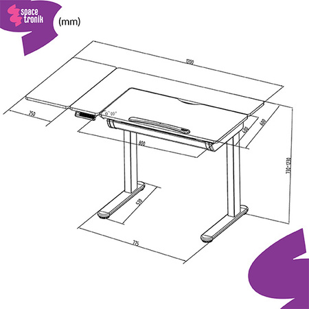 Zestaw -10% Spacetronik DOLF SPE-F120 + Glow D2 – kompaktowa przestrzeń do kreatywnej pracy
