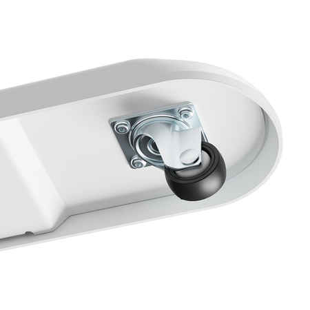 Mobile Dual-Motor Sit-Stand Desk Shelf Drawers