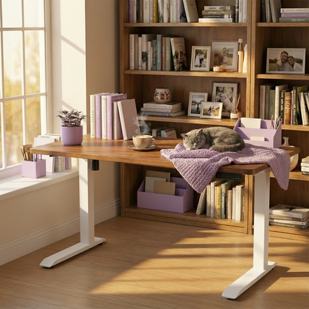 Spacetronik SPE-233W electric desk stand