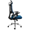 Fotel biurowy obrotowy z podłokietnikiem BARD blue