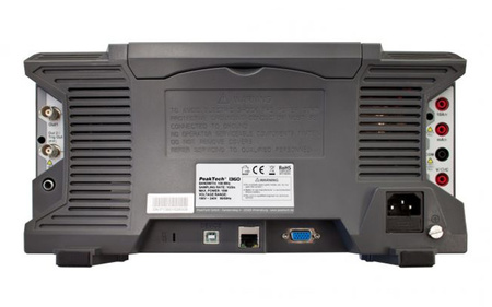 PeakTech 1360 digital 2-channel AiO 100MHz oscilloscope