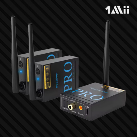 Transmiter audio HiFi 2.4GHz 3w1 1Mii RT5066ProM