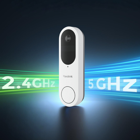 Wideodomofon Smart 2K Reolink Battery WiFi biały