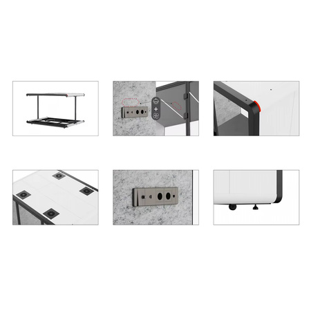 Mobilna kabina akustyczna Spacetronik SPE-POD42BB