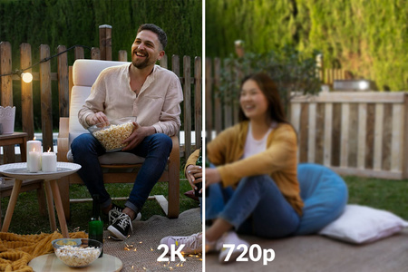 HomeGuard AI venkovní WiFi kamera 2K HGWOB-256