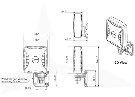 Poynting XPOL-1-5G-21 MIMO 2x2 SMA-Panel-Antenne