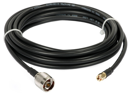 Antenna cable N plug SMA connector LMR240 4m