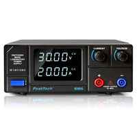 Zasilacz laboratoryjny impulsowy DC 1-30V 20A PeakTech P6165