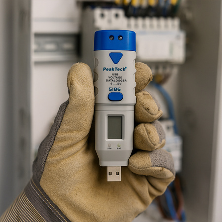 Merač napätia PeakTech USB DC 5186