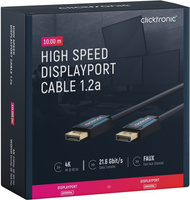 CLICKTRONIC DisplayPort DP - DP 1.2 4K cable 75m