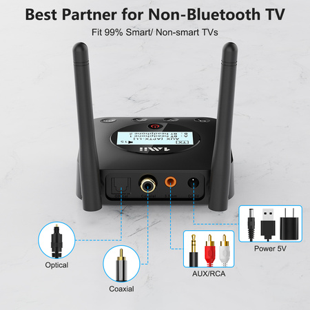 B06TX Plus Transmiter nadajnik Bluetooth 1Mii aptX