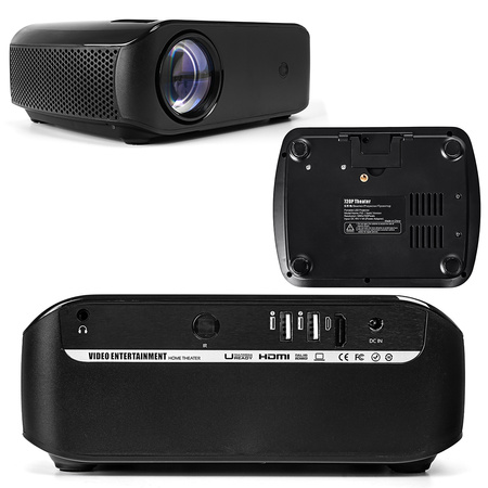 Spacetronik LED projektor F10 černý