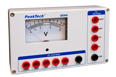 Woltomierz analogowy 1000V AC DC PeakTech 3296