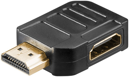 Adapter socket - plug HDMI 2.1 8K HORIZONTAL 270st.