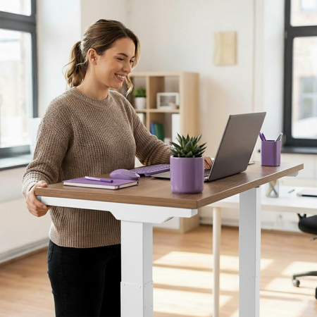 Spacetronik SPE-233W electric desk stand