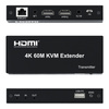 Przedłużacz HDMI KVM po skrętce 60 m 4K@30 Hz