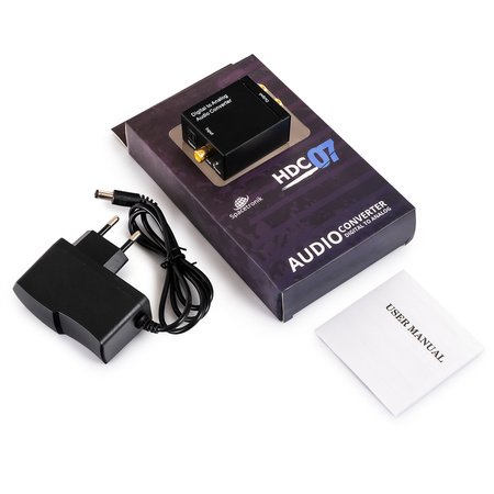 Digitálně analogový R/L prostor HDC07 Audio převodník