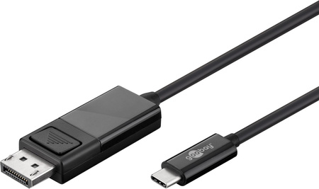 USB-C 3.1 - Display Port cable Goobay 12m black