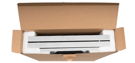 10'' RACK 6U 300x300mm Graue Stahltür