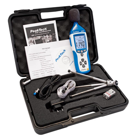 PeakTech 8005 USB-Audiometer und -Rekorder