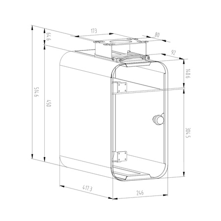 Spacetronik pod skrinku SPB-124B