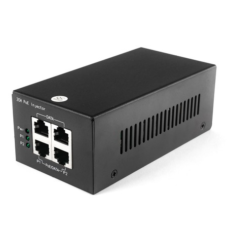 PoE+ 2x30W Gigabit POE220 Stromversorgungsinjektor