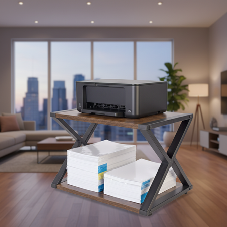 Stojan na monitor Spacetronik Hugel Black