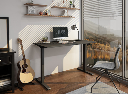 Spacetronik SPE-114MB crank desk rack