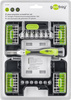 Screwdriver + bits/sockets KIT 37-element. Goobay