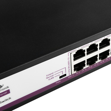 10portový 100Mbps POE 120W SWITCH SP-SF1010P