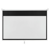 Hand rolled projection screen 100" inches 16:9