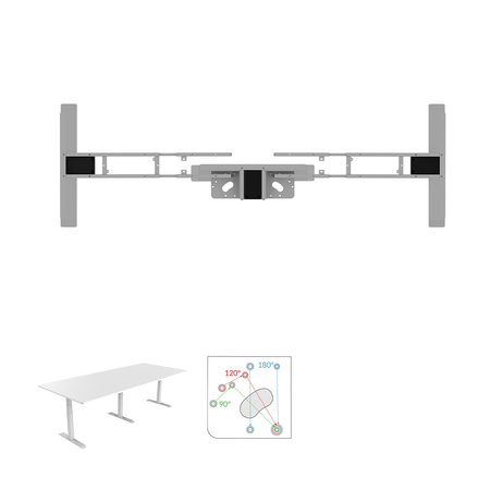 Elektrický stolní stojan Spacetronik SPE-323TG