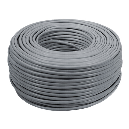 Skręka DIGITSAT UTP Cat.6 CU PVC 100m wewn. SZARA