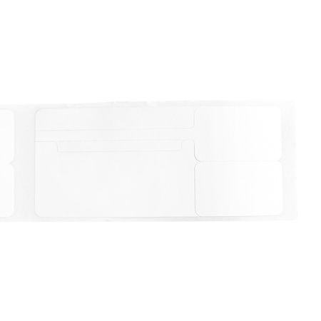 Etykiety seria B Niimbot 30x25+45 mm 100 szt biały