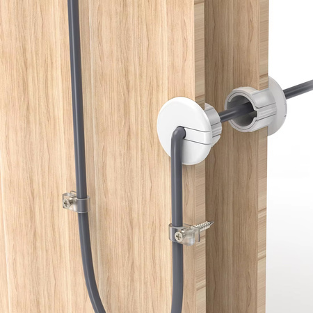 Zestaw Tulei Ściennych do Kabli Starlink Biały