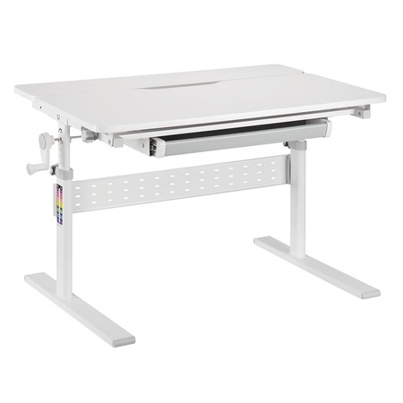 XD verstellbarer Kinderschreibtisch SPE-X102W 80x60 cm