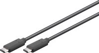 Kabel USB-C 3.2 Gen2x2 20Gbit/s černý 1m Goobay