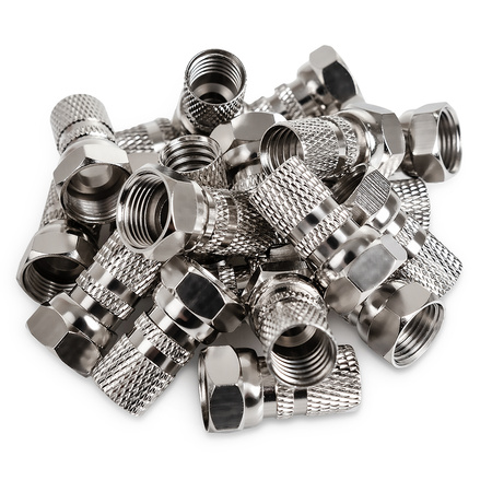 Veľká matica F-plug 7,3 mm/20 mm TV-FT05 1ks